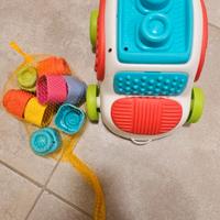 Macchinina e palla Clementoni Soft Clemmy con matt