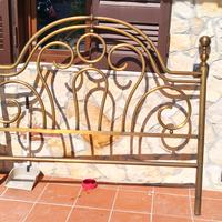 letto in ottone