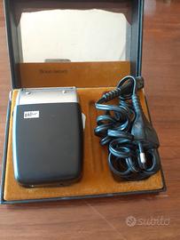 vecchio rasoio elettrico BRAUN