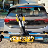 PORTABICI GANCIO TRAINO E-BIKE BI-AMMORTIZZATE X2