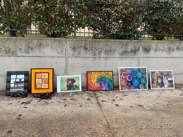 Quadri/puzzle come da foto