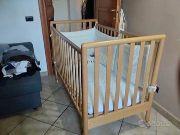 Pali Lettino neonati in legno