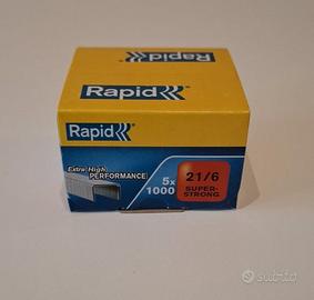 5000 Punti metallici Rapid 21/6 Super Strong