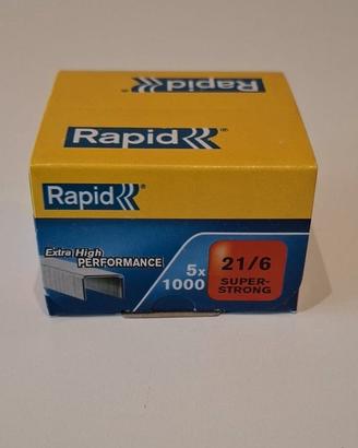 5000 Punti metallici Rapid 21/6 Super Strong