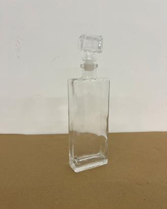 Bottiglia Decanter in vetro con tappo