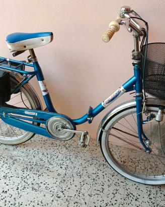 Bicicletta Arabella con borse laterali Garelli