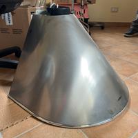 Cappa Elica acciaio INOX