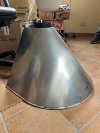 Cappa Elica acciaio INOX