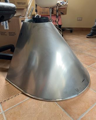 Cappa Elica acciaio INOX