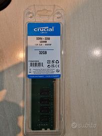 Crucial DDR4 modulo 32GB