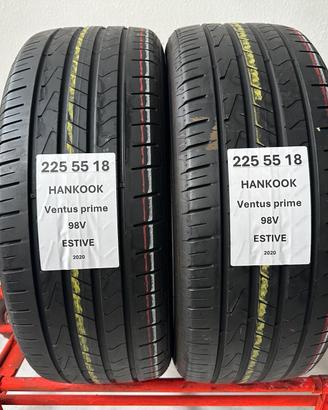 2 gomme 225 55 18 HANKOOK