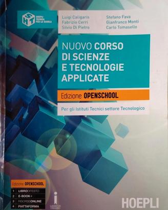 libro nuovo corso di scienze e tecnologie applicat