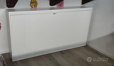 lettino a parete apribile a scomparsa 
