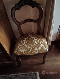 poltroncine e sedie antiquariato