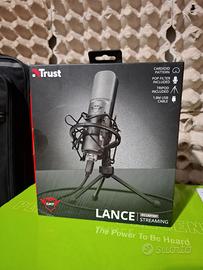 Trust Gaming GXT 242 Lance Microfono per Podcast