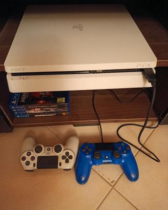 Sony PS4 slim bianca