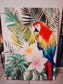 quadro pappagallo