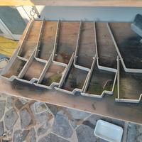 staffe cicogne in acciaio inox 