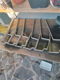 staffe cicogne in acciaio inox 