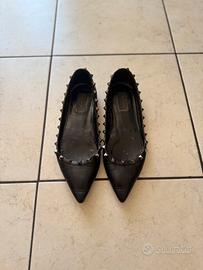 Ballerine Valentino originali nere con borchie