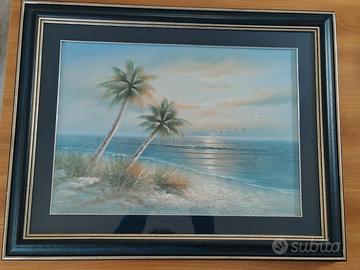 Quadro con spiaggia