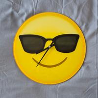 Orologio smile in vetro