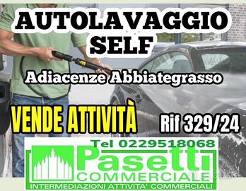 AUTOLAVAGGIO SELF adiacenze Abbiategrasso