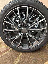 4 gomme e 4 cerchi attacco BMW serie 1
