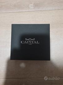 Orologio da tasca capital al quarzo con bussola