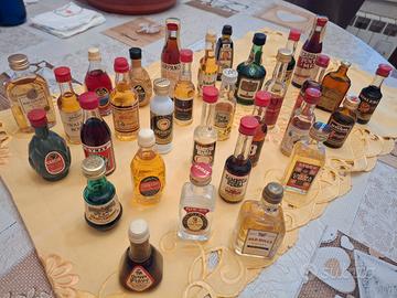MINI BOTTIGLIETTE DA COLLEZIONE VINTAGE