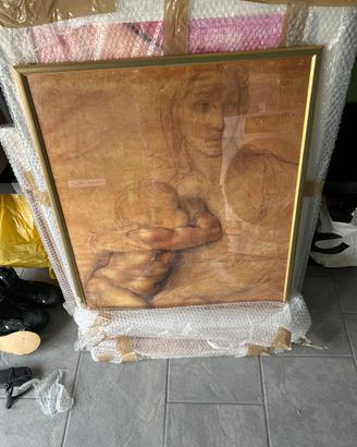 Dipinto con cornuce 63x92