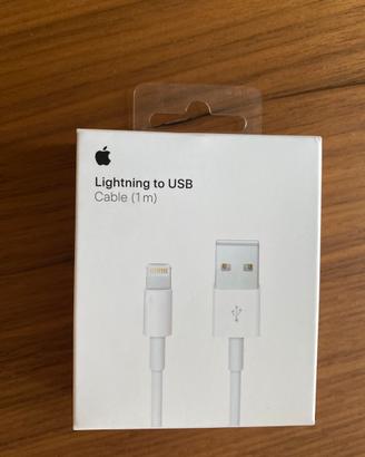 Cavo Apple originale nuovo lightening USB
