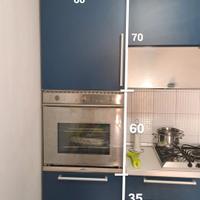 cucina completa con forno e cappa