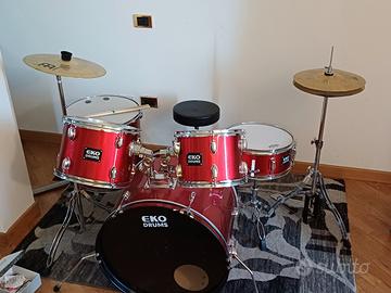 Batteria Acustica Eko Drums Completa