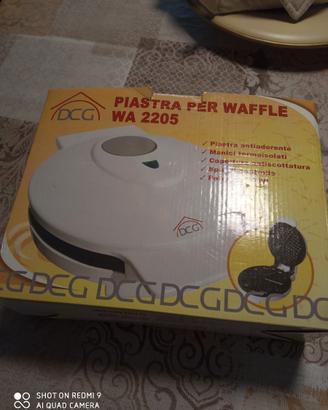Piastra per waffle