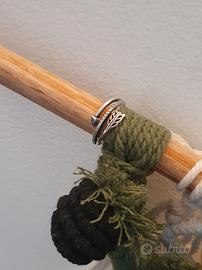 Anello pandora freccia e brillantini 