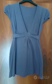 Vestito corto viola TG S/M