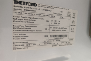 Frigorifero trivalente thetford