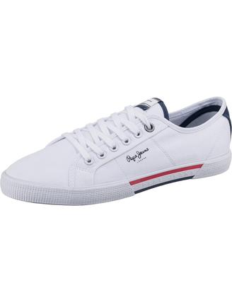 Pepe Jeans Brady Basic Sneaker Uomo N.43 bianche