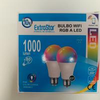 2 lampadine RGB E27