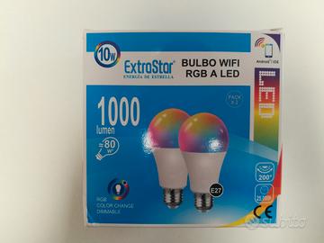 2 lampadine RGB E27