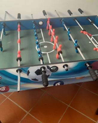 Set multigioco: biliardino, ping pong...