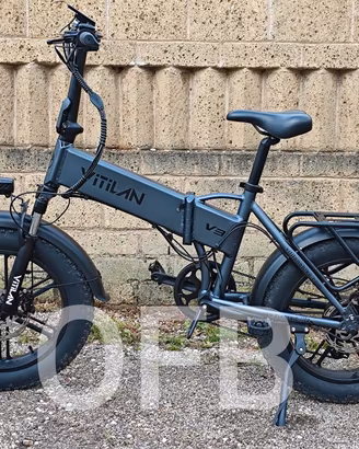 Bici elettrica fat con acceleratore NUOVA garanzia