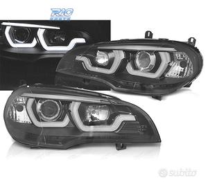 FARI BMW X5 E70 07-13 TUBE LIGHT DRL NERO