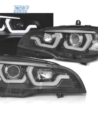 FARI BMW X5 E70 07-13 TUBE LIGHT DRL NERO