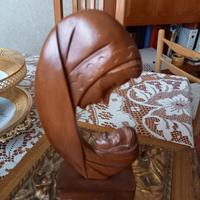 Madonna con Bambino in legno