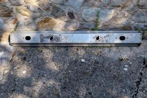 paraurti inox  posteriore ex iveco daily
