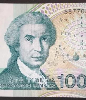 Croazia-100000 dinari(30/05/1993)