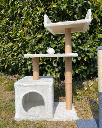 Tiragrafffi cuccia giochi gatto