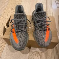 Yeezy 350 grigie taglia 45